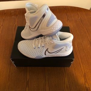 Nike KD Trey 5 VIII EP White Blue Men 9 Basketball